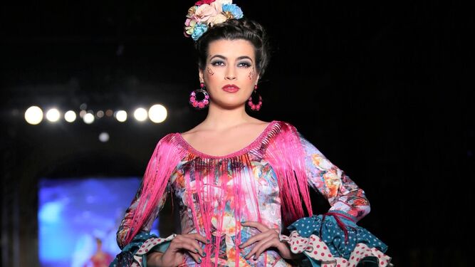 Lola Azahares, fotos del desfile de We Love Flamenco 2019