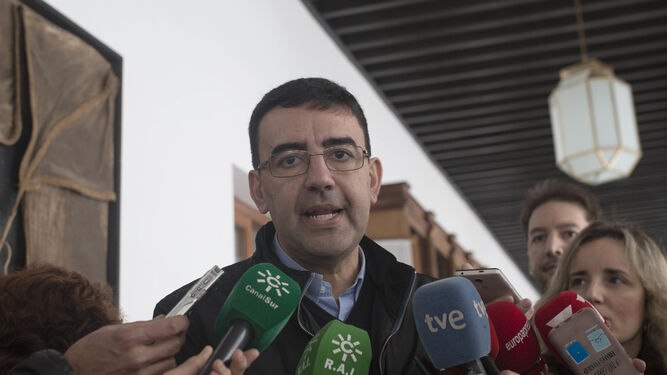 El portavoz socialista en el Parlamento andaluz, Mario Jiménez.