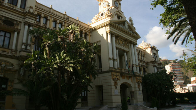 El Ayuntamiento de Málaga.