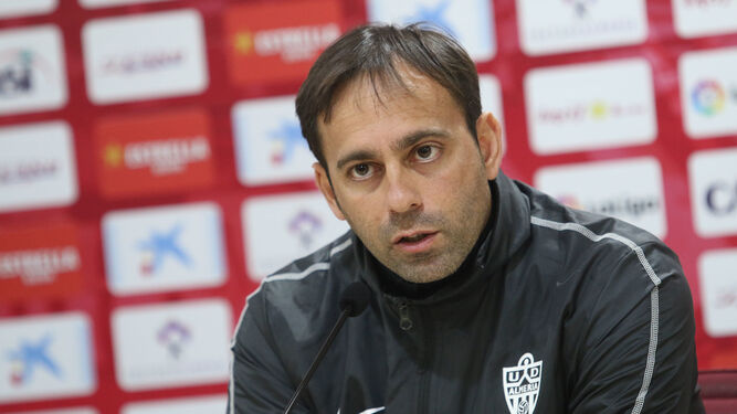 Fran Fernández, entrenador de la UD Almería.