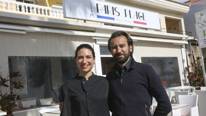 Isabelle y Cristian Pischis, los propietarios del nuevo restaurante.