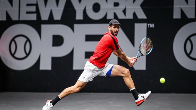 Adrián Menéndez, en el New York Open.