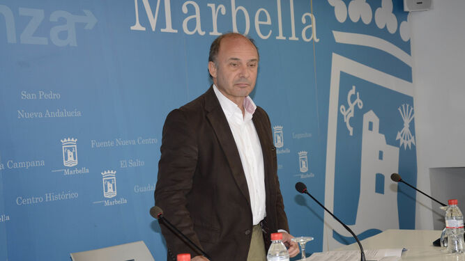 Imagen de archivo de Carlos Rubio, en su etapa en el Ayuntamiento de Marbella.