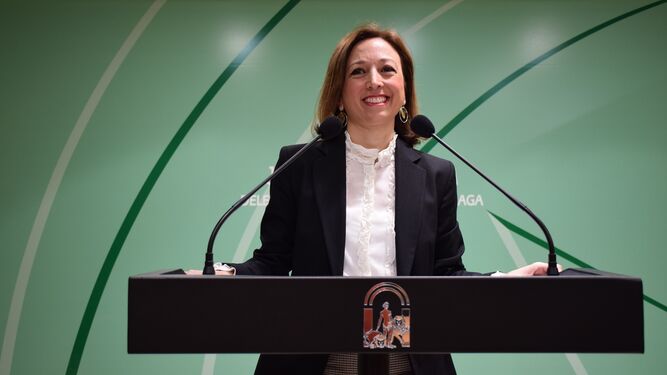 La delegada de la Junta en Málaga, Patricia Navarro.