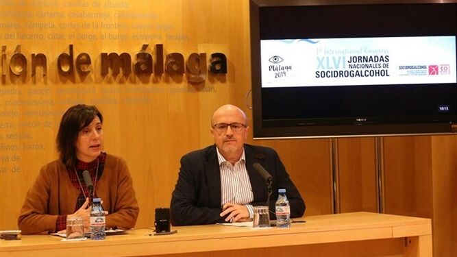 Presentación del balance del Servicio Provincial de Drogodependencias de la Diputación de Málaga.