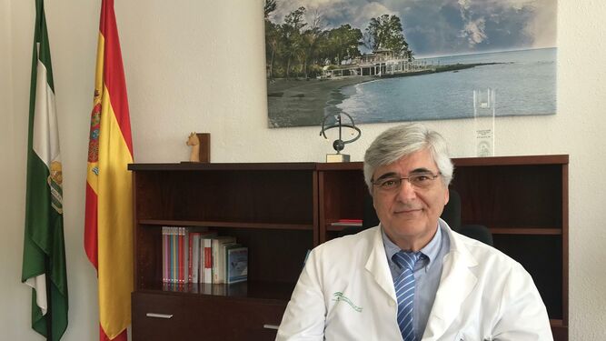 Víctor Baena, nuevo gerente del Hospital Regional de Málaga.