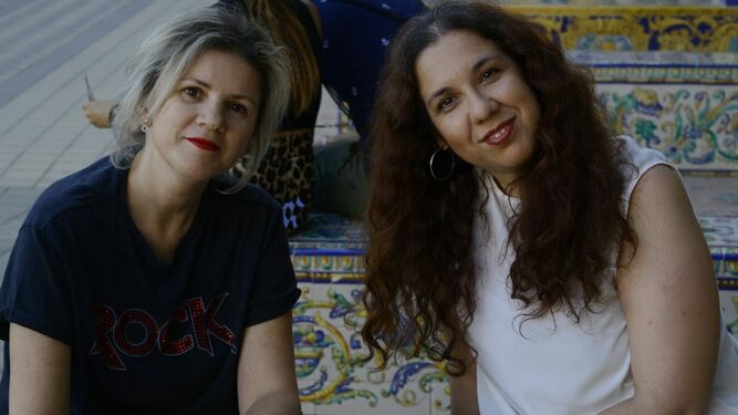 Juana Vázquez y Fátima Fernández, artífices de ‘La Giganta Digital’.