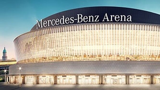 Imagen del Mercedes Benz Arena.