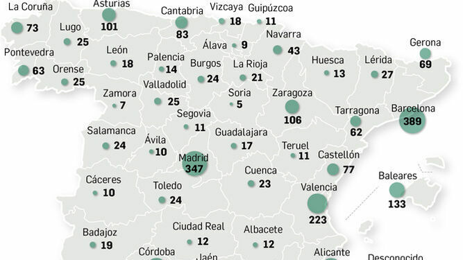 Desaparecidos en toda España