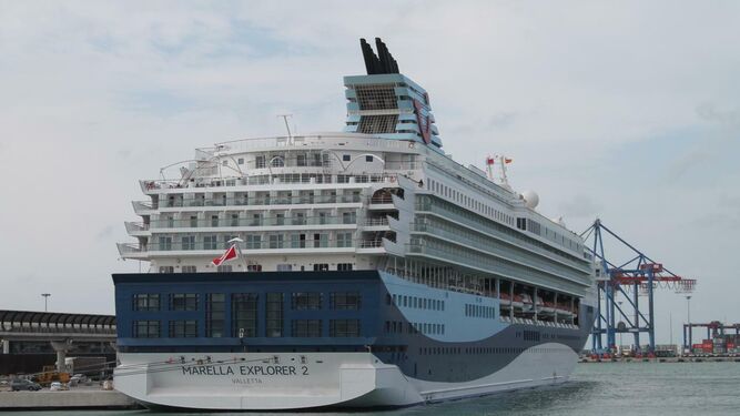 Las fotos del crucero &lsquo;Marella Explorer 2&rsquo; atracado en el puerto de M&aacute;laga