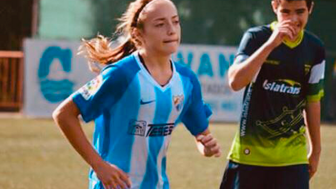 Ornella Vignola, durante un partido.