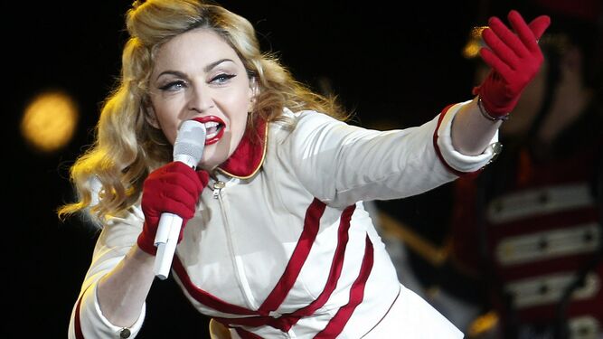 Madonna, en una actuación en 2012.