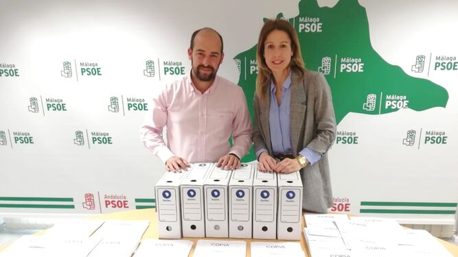 Javier Jerez y Antonia García, presentan las candidaturas a las elecciones municipales.