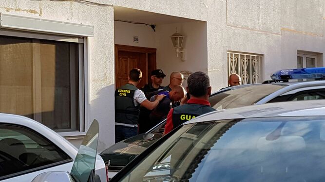 El alemán acusado de matar a su mujer y a su hijo de 10 años en Adeje (Tenerife).