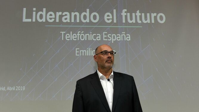 Emilio Gayo, presidente de Telefónica.