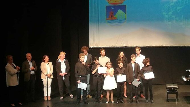 Entrega de premios del I Concurso de Jóvenes Intérpretes Ciudad de Estepona.