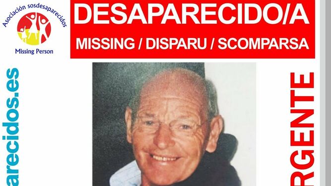 El británico de 83 años desaparecido en Mijas.
