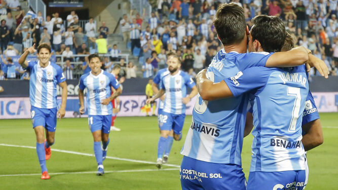 Las fotos del Málaga CF - Zaragoza