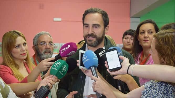 Daniel Pérez, candidato del PSOE en las elecciones municipales de 2019