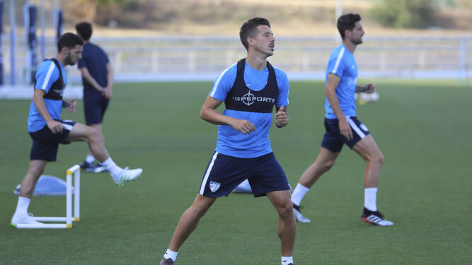 Las imágenes del Málaga CF en la vuelta al trabajo