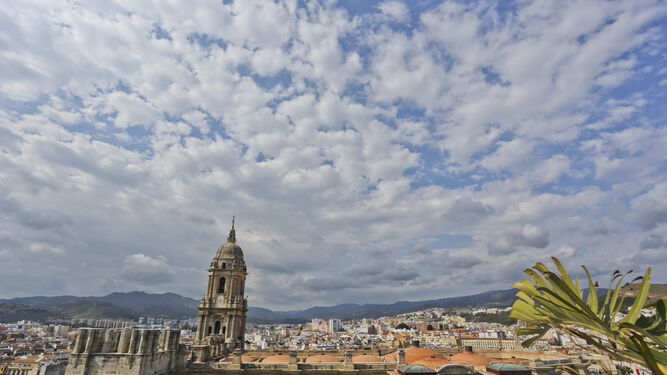 La Catedral de Málaga, con su torre inconclusa.