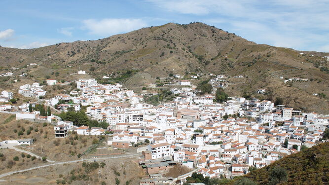 Vista del municipio del El Borge.