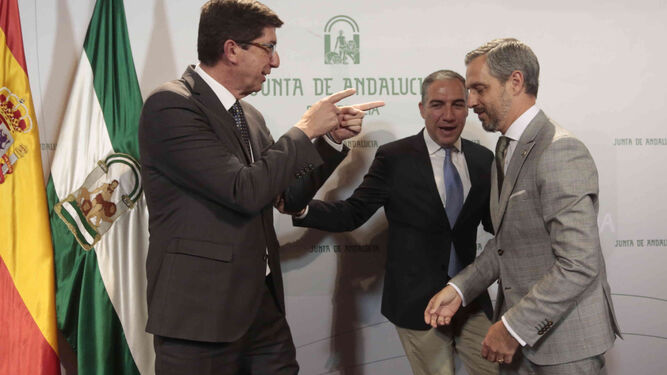La presentación de los presupuestos de la Junta de Andalucía
