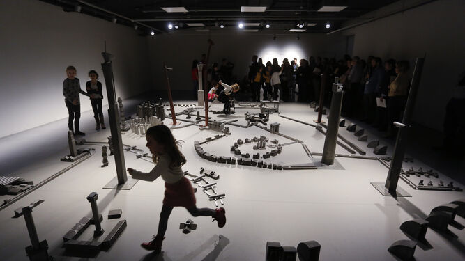 Una exposición interactiva en el Centro Pompidou Málaga.