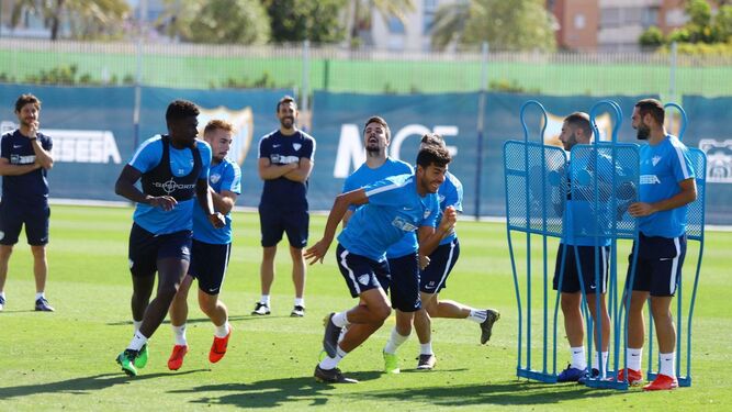 Las fotos del entrenamiento previo al Málaga CF - Elche