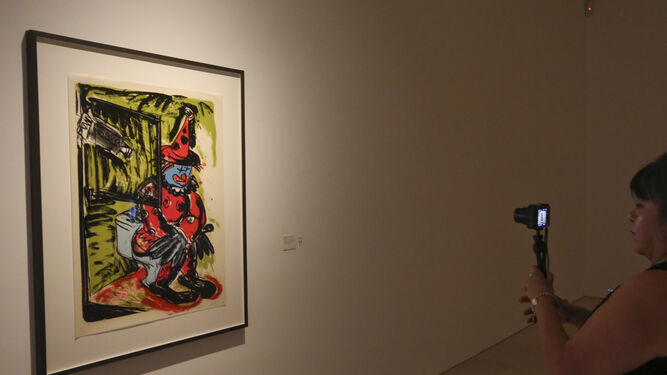 Fotos de la exposici&oacute;n de Bruce Nauman en el Museo Picasso M&aacute;laga