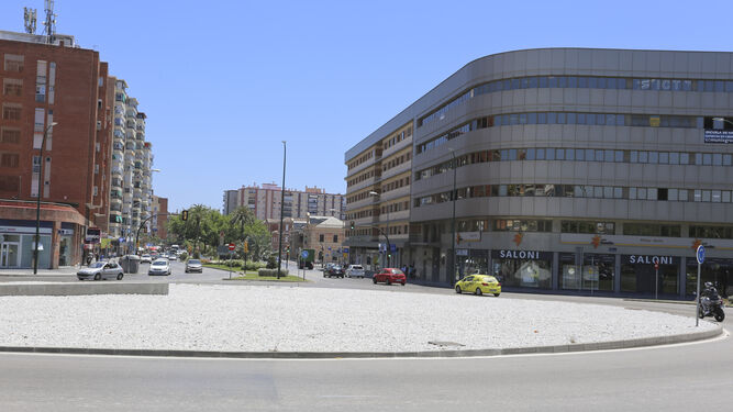 La Plaza de la Solidaridad en Málaga
