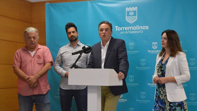 José Ortiz informa del acuerdo de gobierno en Torremolinos