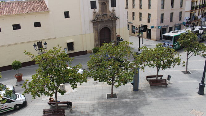 Convento de Las Carmelitas en el centro de Vélez-Málaga.