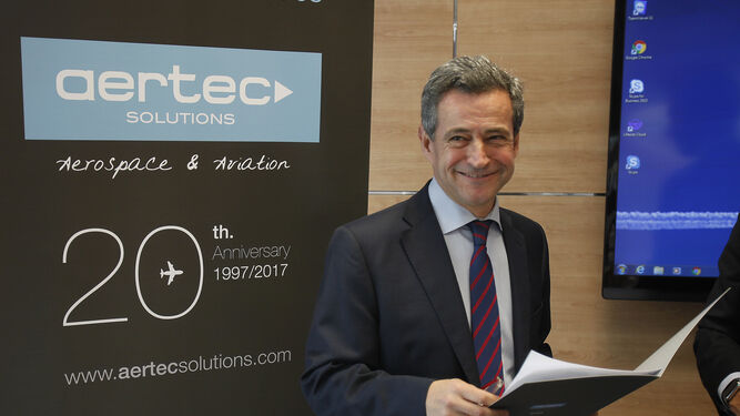 El CEO de Aertec, Antonio Gómez-Guillamón.