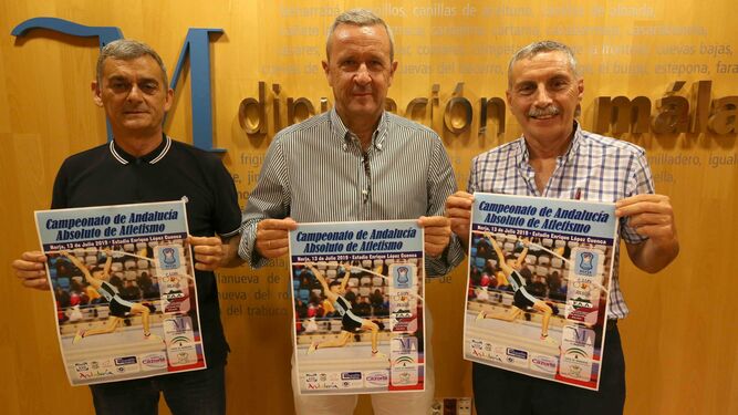 Presentación del Campeonato de Andalucía de atletismo.
