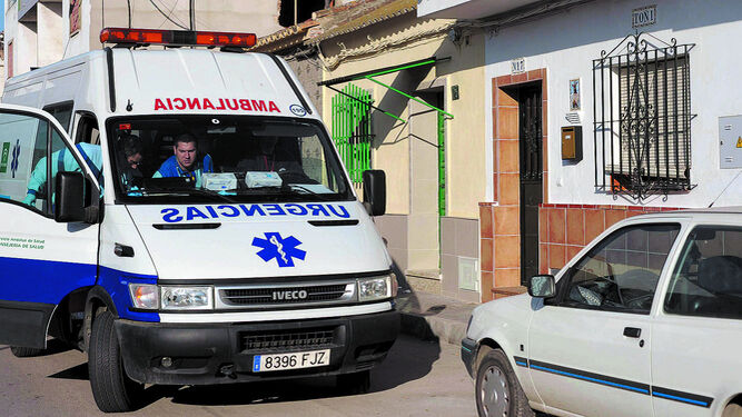 Una ambulancia de la Junta de Andalucía