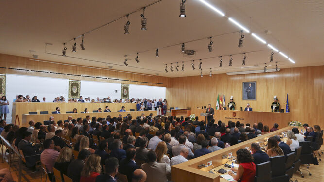 Las fotos del Pleno de la constituci&oacute;n de la Diputaci&oacute;n de M&aacute;laga