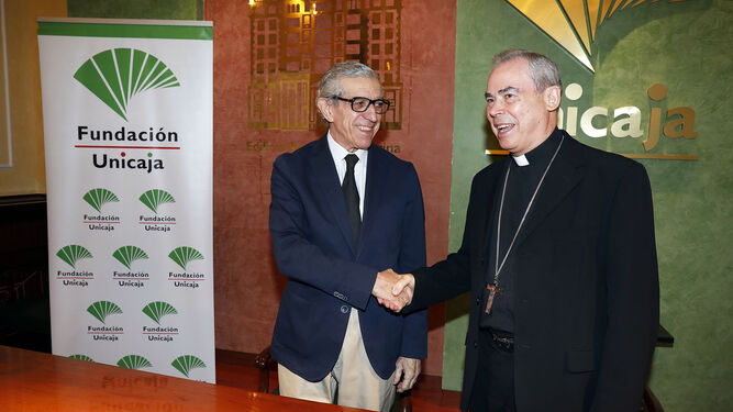 La Fundación Unicaja renueva su colaboración con el Obispado.