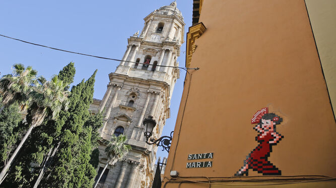 Sede del Obispado de Málaga en calle Santa María