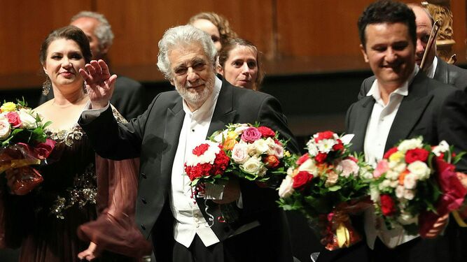 Plácido Domingo, este domingo en el Festival de Salzburgo.
