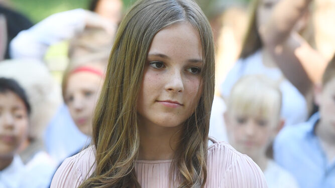 La princesa Ingrid Alexandra de Noruega.