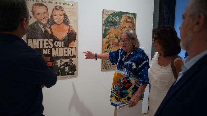 Los carteles de la exposici&oacute;n 'Rita Hayworth y La Edad de Oro'