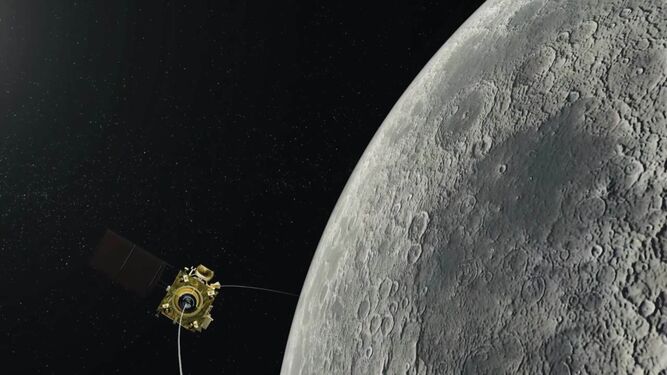 La sonda lunar 'Chandrayaan-2'