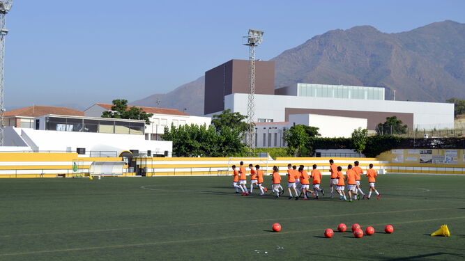Campo de fútbol de San Fernando, en Estepona.