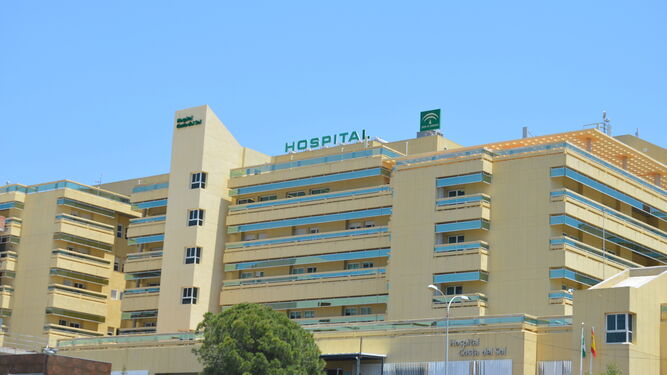 Hospital Costa del Sol, donde fueron trasladados los heridos.