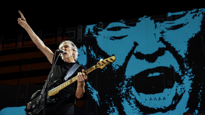 Roger Waters, durante un concierto de su gira ‘Us and Them’.