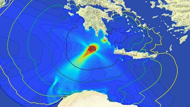 Simulación de tsunamis.