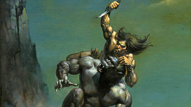Conan, en una imagen del cómic.