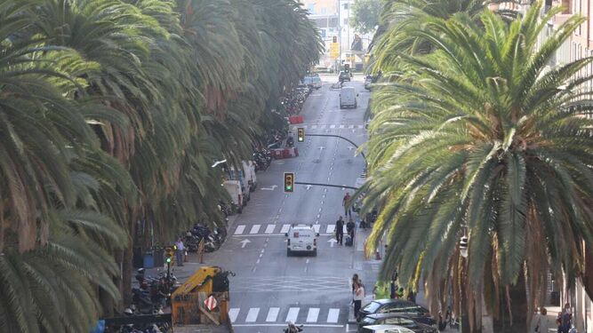 Fotos de la reapertura al tr&aacute;fico de la Avenida de Andaluc&iacute;a y la Alameda de Col&oacute;n