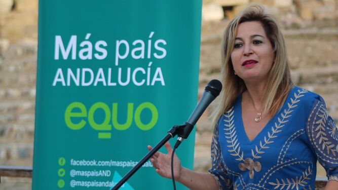 Carmen Lizárraga, cabeza de lista de Más País al Congreso por Málaga.